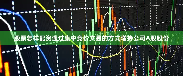 股票怎样配资通过集中竞价交易的方式增持公司A股股份